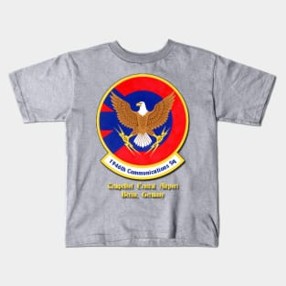 1946th Communications Squadron, Unit Emblem Full Kids T-Shirt